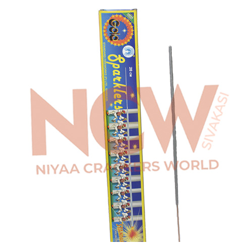 20 CM export Gold Sparklers (10PCS)- Standard Fireworks India 