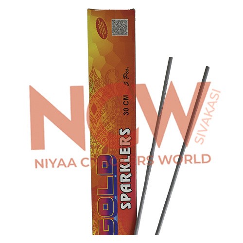 30 CM Gold Sparklers (10PCS)- Standard Fireworks India