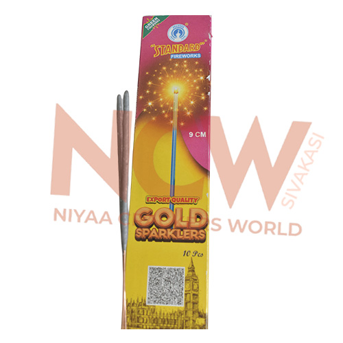 9 CM Export gold Sparklers