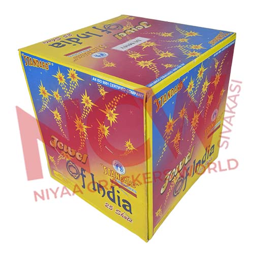 Standard Fireworks -Jewel of India – 25 Shots