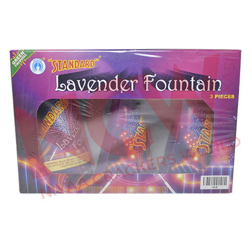 Lavender Fountain Flower Pots ( 3PCS)- Standard Fireworks Online